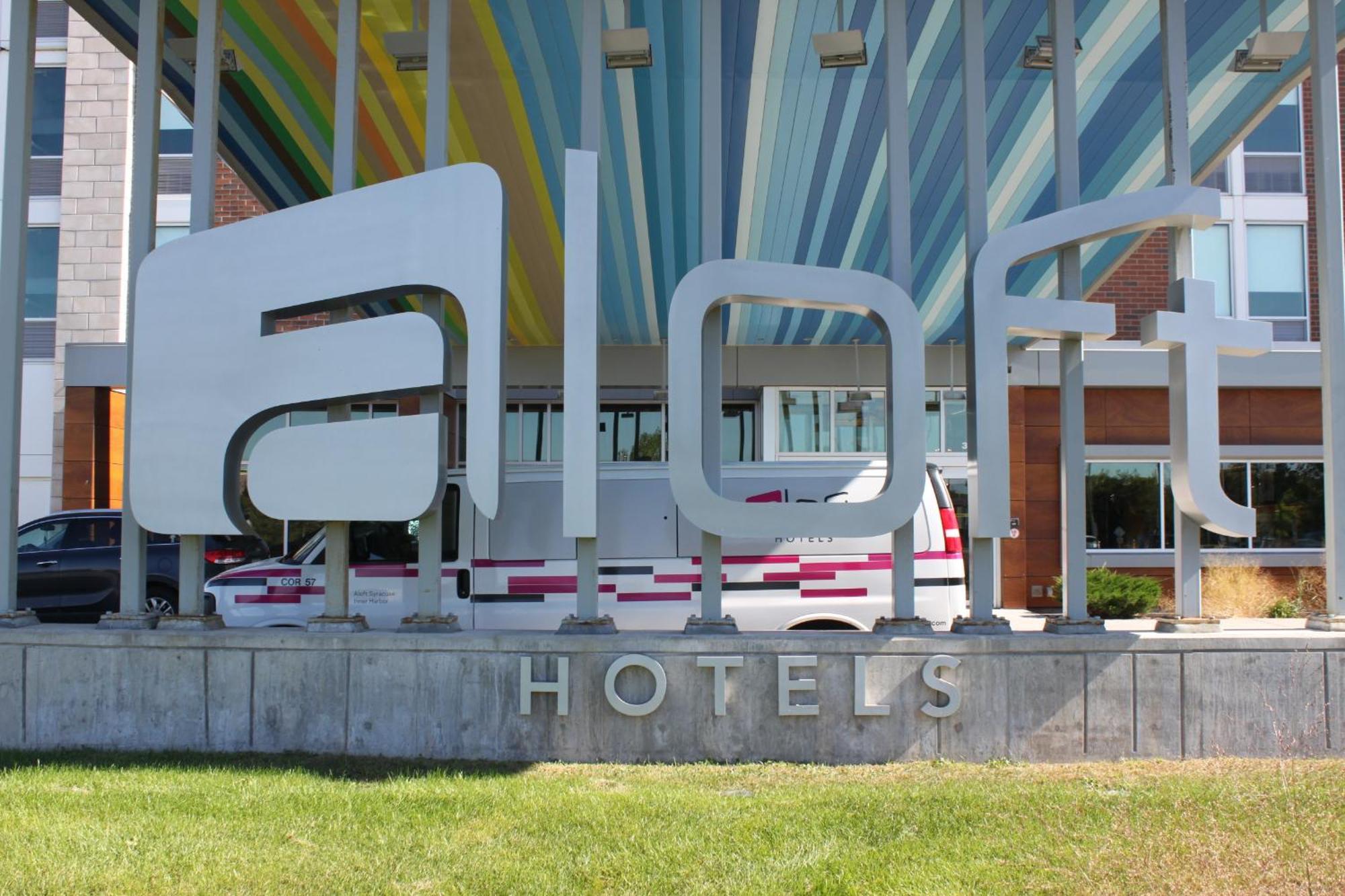 Aloft Syracuse Inner Harbor Exterior foto